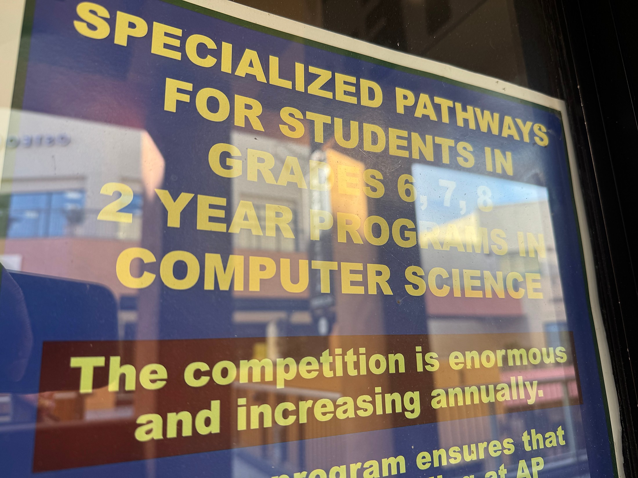 Computer Science program recruiting poster; Summer 2026